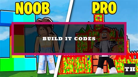 Roblox Build It Codes November 2023 New Update Try Hard Guides