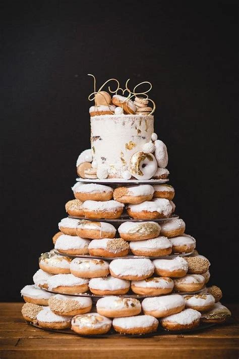 Donut Stack Cake Ideas Wiki Cakes