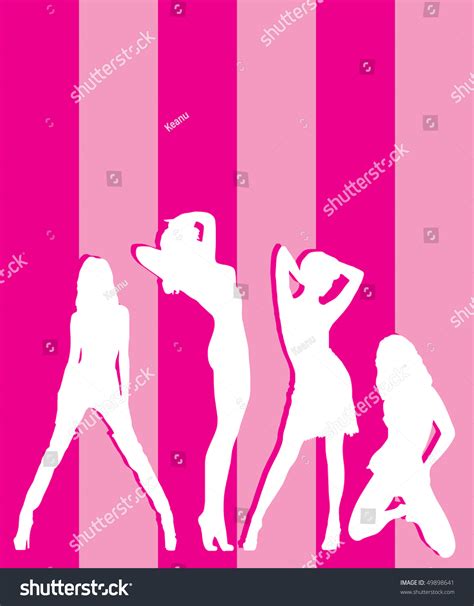 Sexy Silhouettes Theme Stock Vector Royalty Free 49898641 Shutterstock