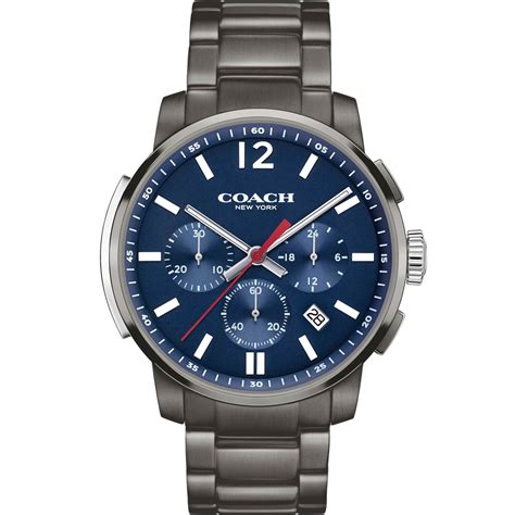 Shop men's watches & watch accessories on the coach outlet official site. Coach Men's Stainless Steel Bleecker Chrono Watch 14602010 ...