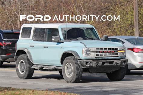2023 Ford Bronco Heritage In Robins Egg Blue Photos