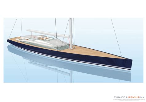 170´ Flybridge Sloop Sailing Yacht Designed By Philippe Briand — Yacht