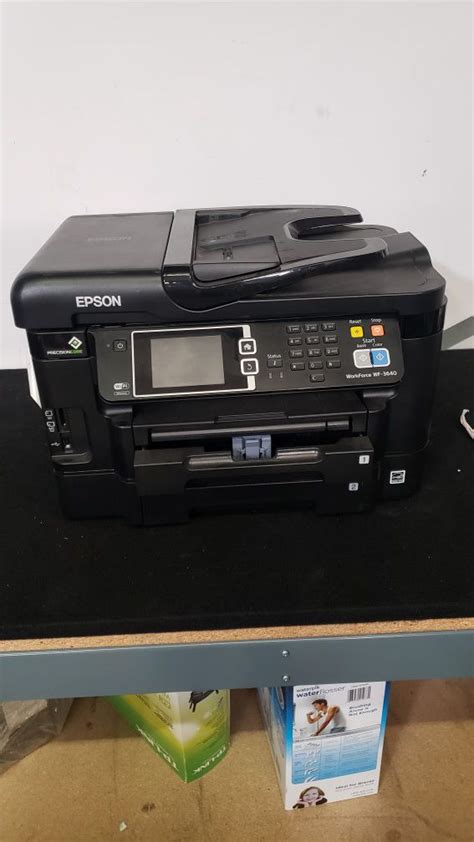 Epson Workforce Wf 3640 All In One Wireless Color Printercopier
