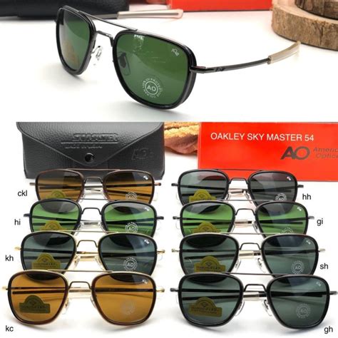 jual promosi kacamata pria american optical ao skymaster pilot diamond aviator hh shopee