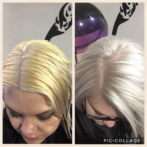 The blond me hair toner has quite an array of benefits. Amazing toner! 12/96 WELLA 10vol with b3. # ...