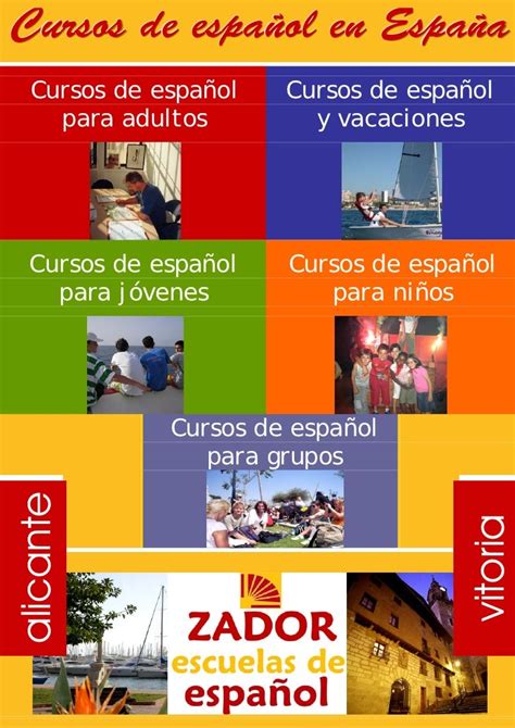Cursos De Español En España Escuelas De Idiomas En Alicante Y Vitor