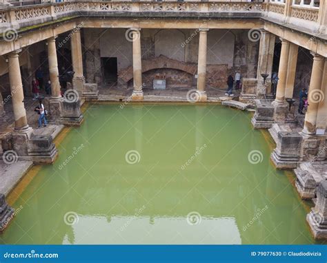 Roman Baths In Bath Editorial Image Image Of Ancient 79077630