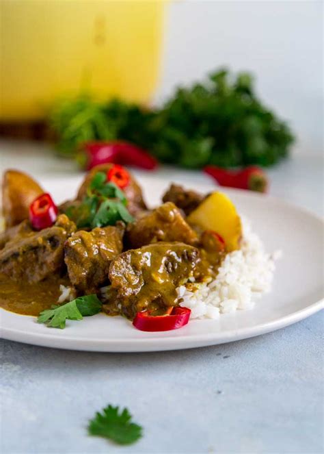 Easy Beef Curry Recipe With Coconut Milk Beef Poster