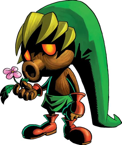Deku Link Is A Character From The Legend Of Zelda Majoras Mask It Is