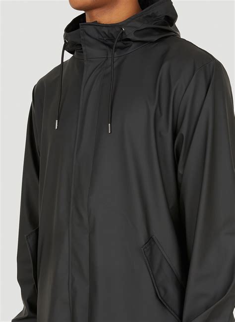Fishtail Parka Jacket In Black Rains