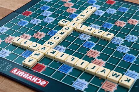 Scrabble Board Game Fun Entertainment Letters Words Institute For