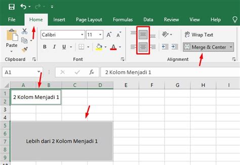 Cara Membuat Judul Tabel Di Excel Warga Co Id