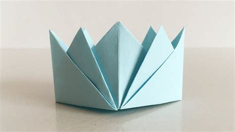 Origami Crown Diy Paper Crown Easy Paper Crafts For Kids Youtube