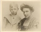 Charles Lindbergh at eight years with his mother, Evangeline Lodge Land ...