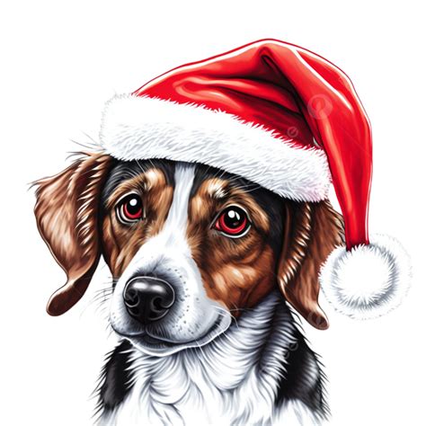 Innocent Pet Dog With Christmas Hat Christmas Dog Christmas Hat