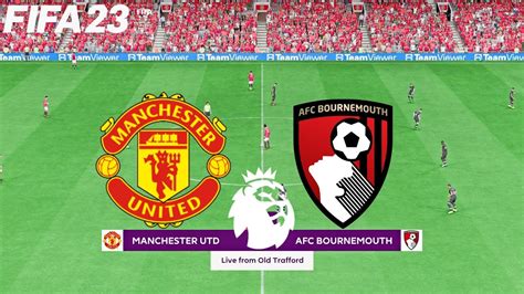 Manchester United Vs Bournemouth Premier League Game Ps5 Full