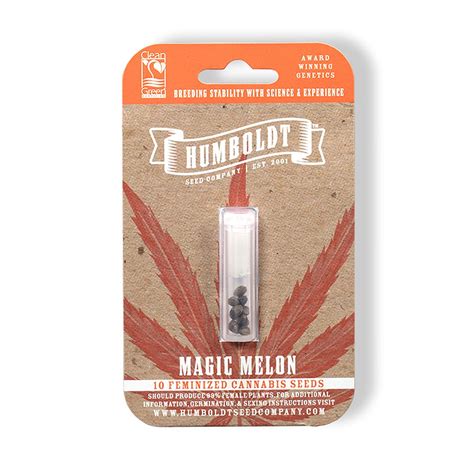 Humboldt Seed Company: Magic Melon Feminized Seeds 10-pack | Leafly