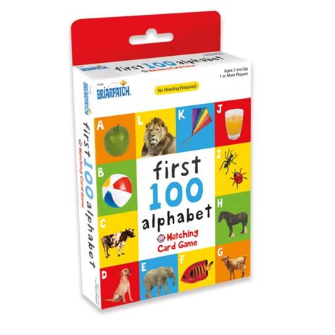 First 100 Alphabet Card Game Tumble Tots