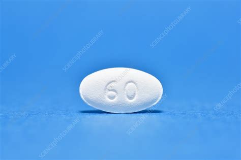 Raloxifene Postmenopausal Osteoporosis Drug Tablet Stock Image C038