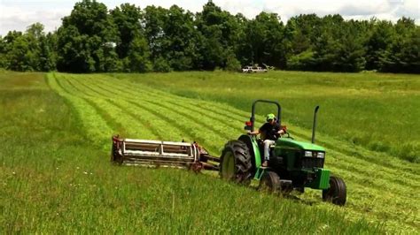 Mowing Hay Pleasant View Farm 2012 Youtube