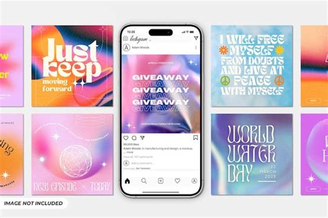 Premium Psd Instagram Post Mockup Editable Psd Template