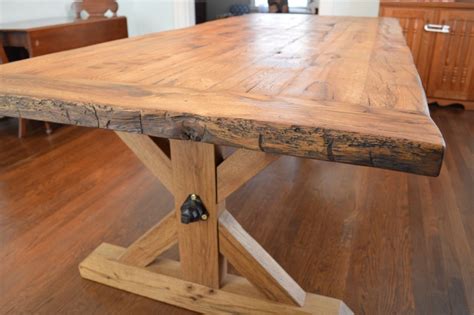 Custom Reclaimed Barn Wood Table By Feicht And Co