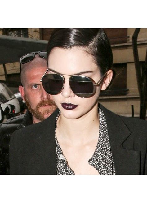 kendall jenner style color mirror aviator sunglasses celebrity sunglasses mirrored aviator