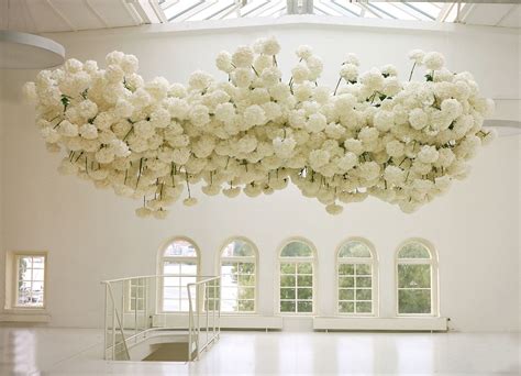 White Hydrangea Floating Floral Cloud By Sarah Winward Photography Tess