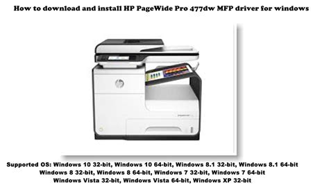 For ethernet networks, the formatter asic uses a separate integrated. How to download and install HP PageWide Pro 477dw MFP driver Windows 10, 8 1, 8, 7, Vista, XP ...