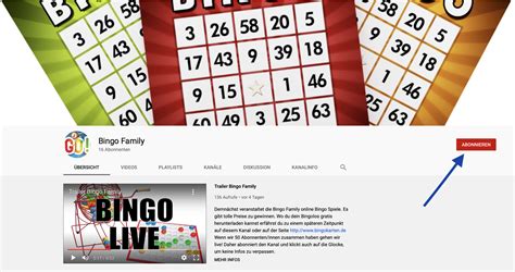 Live Bingo Show Auf YouTube Bingokarten Von DiPrint