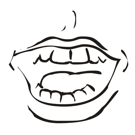 Mouth Body Parts Clipart Best