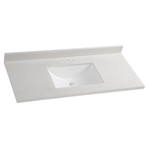 Alibaba.com offers 1,351 solid surface vanity tops for bathrooms products. Glacier Bay 49 in. W x 22 in. D Solid Surface Vanity Top ...