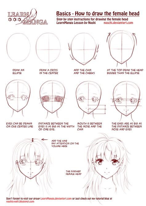 Anime Template For Drawing At Getdrawings Free Download