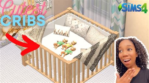 Top Ten Cutest Functional Cribs For The Sims 4 Babies Youtube