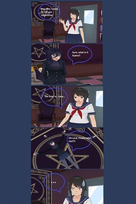 Mmd Yandere Comic The Floor Is Lava By Justhaito On Deviantart