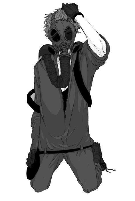 Gas Mask Anime Boy Gas Mask Anime