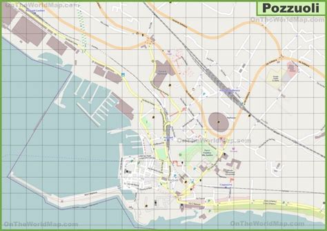 Large Detailed Map Of Pozzuoli Detailed Map Map Italy Map