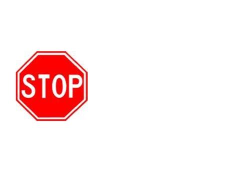 Printable Stop Sign Template Clipart Best