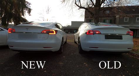 Tesla Model 3 In Europe Gets New Tail Lights Pics