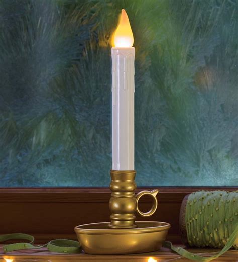 Single Cordless Battery Candle With Timer Eligible For Promotions