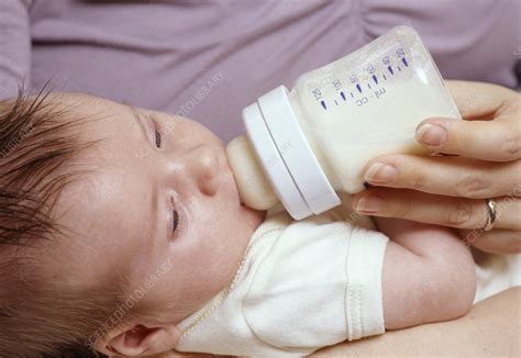 Bottle Feeding Baby Stock Image M8310247 Science Photo Library