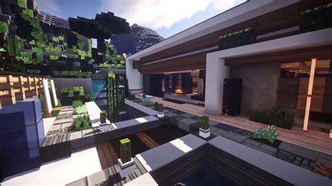 Minecraft Modern Mansion Map Download Susaaca