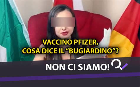 Il Vaccino Pfizer Covid19 Non Serve Agli Anziani E Fa Male Al Feto Alt