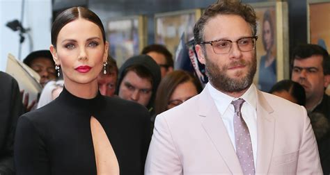 Charlize Theron And Seth Rogen Glam Up For ‘long Shot London Premiere