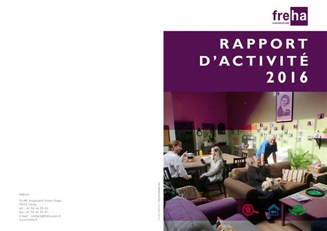 Calaméo Rapport Dactivité 2016 Freha