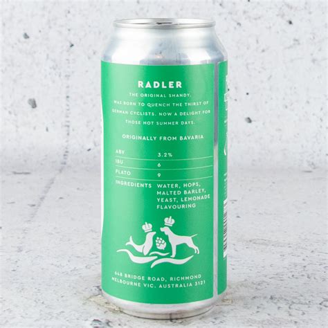 Burnley Brewing Radler