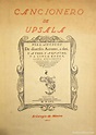Cancionero de upsala. 1ª ed. moderna completa. - Vendido en Venta ...