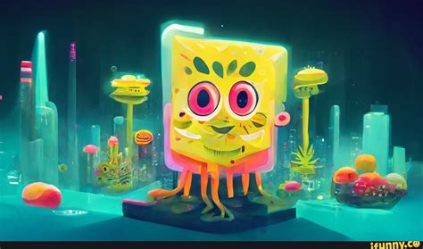 Nightmare Fuel Stoner Spongebob By Midjourney Ai Ifunny