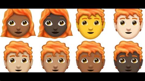 Redhead Emojis Set To Release This Week