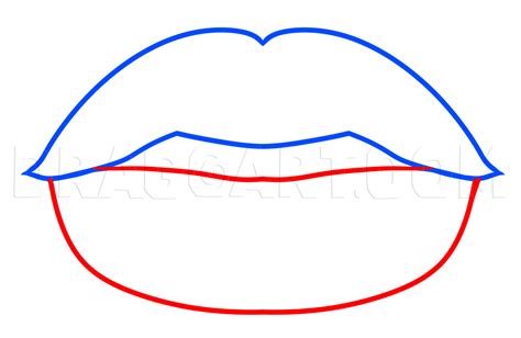 Drawing Smoking Lips Step By Step Drawing Guide By Dawn